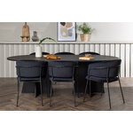 Oval dining set (selma)