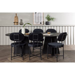 Oval dining set (stella)