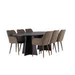 Oval dining set (tomorrow)