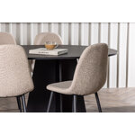 Oval dining set (polar)