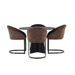 Round dining set (evening)