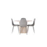 Round dining set (eva)