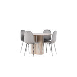 Round dining set (eva)