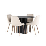 Round dining set (night)