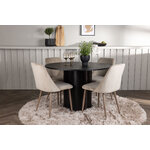 Round dining set (night)