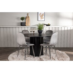 Round dining set (eva)