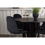 Round dining set (polar)