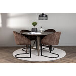 Round dining set (evening)