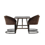 Rectangular dining set (evening)