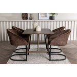 Rectangular dining set (evening)