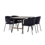 Rectangular dining set (selma)