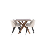 Dining set (Piazza, Velvet)