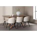 Dining set (Piazza, Velvet)