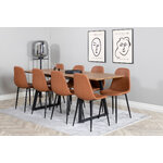 Rectangular dining set (inca, polar)