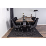 Rectangular dining set (jakarta, velvet deluxe)