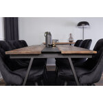 Rectangular dining set (jakarta, velvet deluxe)