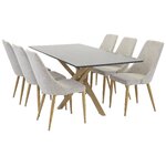 Suorakaiteen muotoinen ruokailuryhmä (piazza, leone)