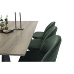 Rectangular dining set (marina, velvet)