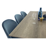 Rectangular dining set (marina, velvet)