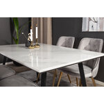 Rectangular dining set (estelle, velvet deluxe)