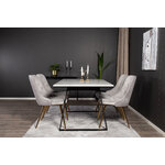 Rectangular dining set (estelle, velvet deluxe)