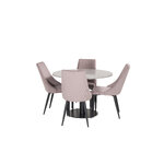 Round dining set (razzia, leone)