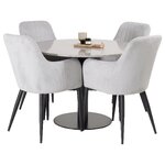 Round dining set (razzia, comfort)