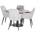 Round dining set (razzia, comfort)