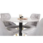 Round dining set (razzia, velvet deluxe)