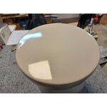 Beige coffee table (gigi) with cosmetic flaws