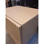 Light brown bedside table (Sato)