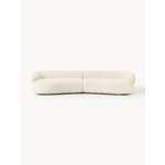 Šviesiai smėlio spalvos dizainerio sofa (alba)