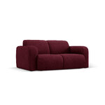 Sofa &#39;lola&#39; bordo, struktūrinio audinio