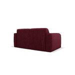 Sofa &#39;lola&#39; bordo, struktūrinio audinio