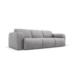 Sofa &#39;lola&#39; šviesiai pilka, struktūrinio audinio