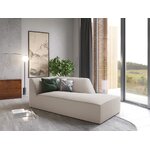 Lepotuoli (sao) windsor &amp; co beige, sametti, ilman jalkoja, vasen