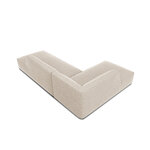 Modular corner sofa (sao) windsor &amp; co beige, velvet, without legs, left