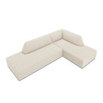 Modular corner sofa (sao) windsor &amp; co light beige, velvet, without legs, better