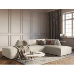 Modular corner sofa (sao) windsor &amp; co light beige, velvet, without legs, better