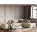 Modular corner sofa (sao) windsor &amp; co beige, velvet, without legs, better