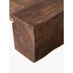 Brown solid wood coffee table cuno (woood)