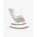 White rocking chair (vania) kave home