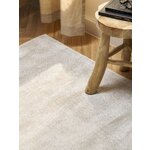 Ivory Color Viscose Carpet (Jane) 300x400