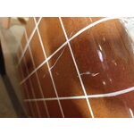 Terakotas kafijas galdiņš (doug) ar kosmētiskiem defektiem.