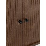 Narrow brown shelf with cabinet (calary) whole