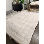 Bēšs paklājs ar augstu rakstu (Genève) 200x300