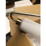 Kultavalkoinen LED-kattovalaisin (Tate)