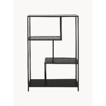 Musta metallihylly seaford (actona) 114x77 kosmeettisia vikoja