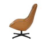 Mustard Yellow Swivel Armchair Adric