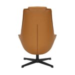 Mustard Yellow Swivel Armchair Adric